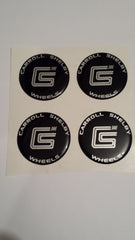 Carroll Shelby Center Cap Emblems